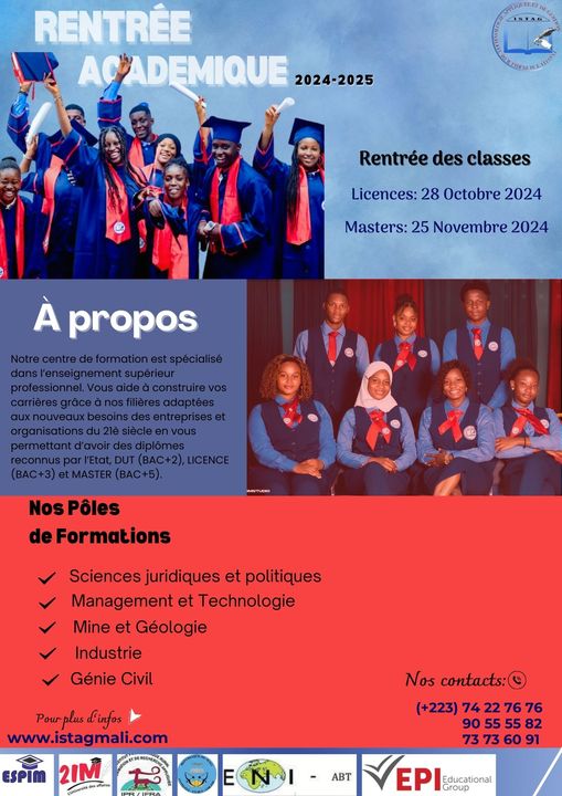 RENTREE ACADEMIQUE 2024-2025